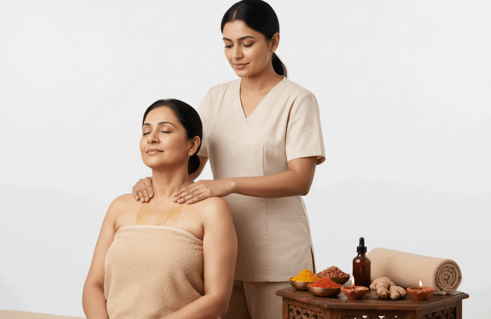 Back, neck & shoulder Ayurvedic treatment